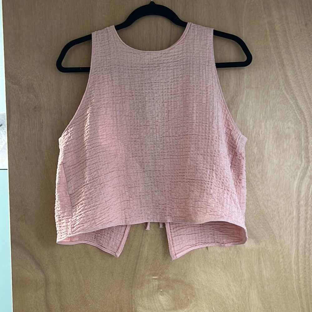 Pink summer top